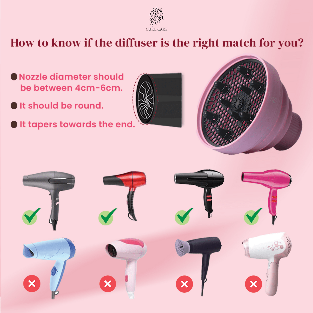 Styling Combo (Curl Cream + Diffuser) - Curl Care
